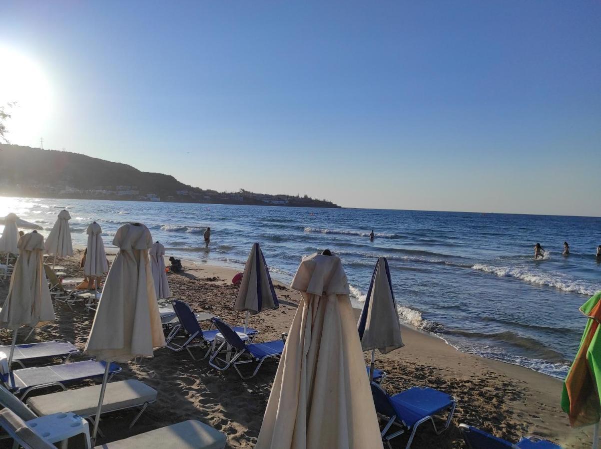 Dedalos N3 Sea View Apartment-30 Metres From The Beach Stalida Exterior photo